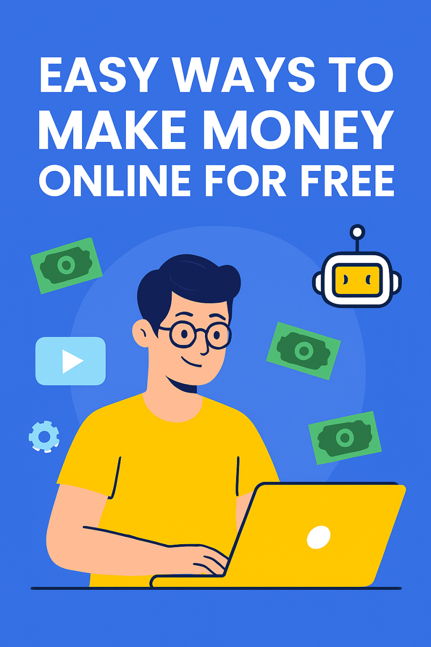 Easy Ways to Make Money Online for Free in 2025
